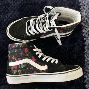 Vans floral high top.